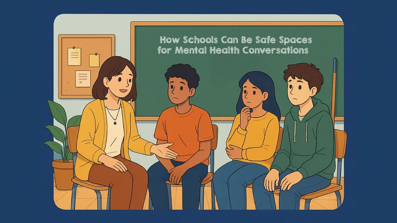 How Schools Can Be Safe Spaces for Mental Health Conversations